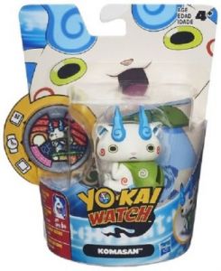 Figurka i medal Yo-Kai Watch - Komasan