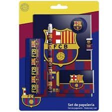 Zestaw przyborów szkolnych – 7 elementów FC Barcelona