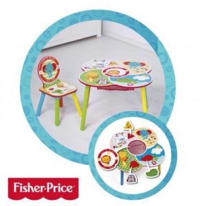 Krzesełko + stolik Fisher Price