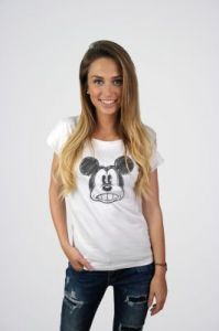 T-shirt młodzieżowy Myszka Mickey r. S/M : Rozmiar: - S/M