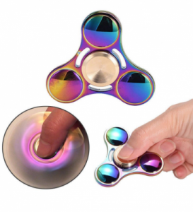 Metalowy Fidget Spinner - zabawka zręcznościowa