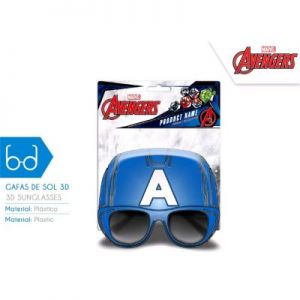 Okulary przeciwsłoneczne 3D Kapitan Ameryka