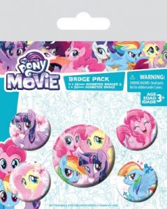 Przypinki pakiet My Little Pony Movie (Friendship Blooms)