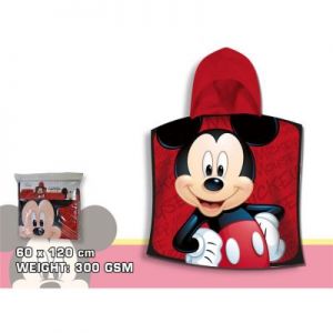 Ręcznik ponczo z kapturem Myszka Mickey