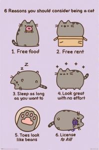 Plakat Pusheen (Reasons to be a Cat)