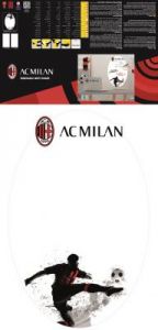 Naklejka zmywalna AC Milan