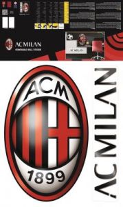 Naklejka ścienna zdejmowalna AC Milan