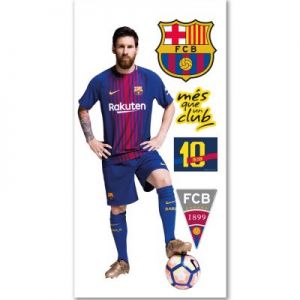 Naklejka ścienna zdejmowalna FC Barcelona – Messi