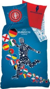 Pościel UEFA EURO 2016 160x200 cm