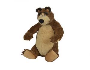 SIMBA Masza Pluszowy Niedźwiedź 25 cm Siedzący