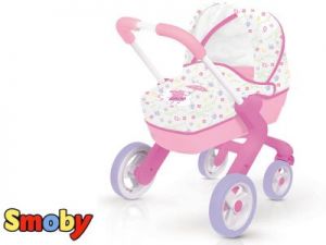 SMOBY Wózek Głęboki Pop Pram Świnka Peppa