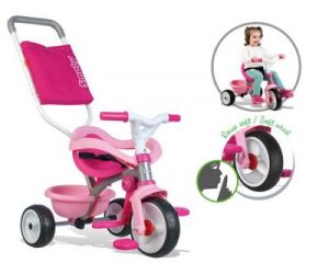 SMOBY Rowerek Trójkołowy Be Move Komfort Różowy