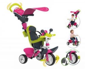 SMOBY Rowerek Baby Driver Komfort Różowy